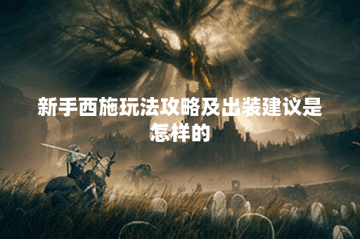 新手西施玩法攻略及出装建议是怎样的？