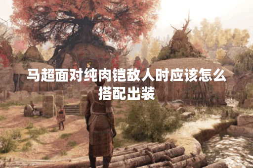 马超面对纯肉铠敌人时应该怎么搭配出装？纯肉铠在对抗马超时又该如何出装应对？