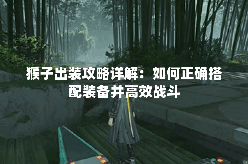 猴子出装攻略详解：如何正确搭配装备并高效战斗