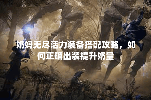 奶妈无尽活力装备搭配攻略，如何正确出装提升奶量？