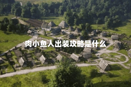 肉小鱼人出装攻略是什么？如何搭配装备提升战斗力？