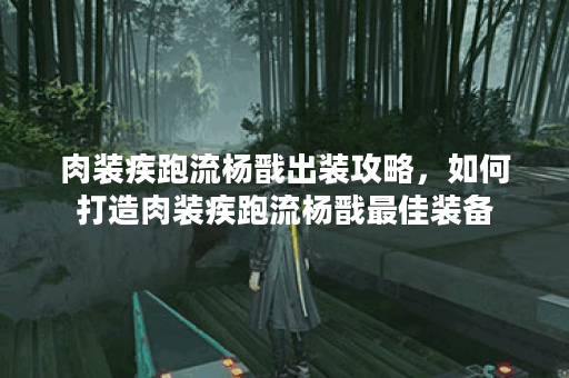 肉装疾跑流杨戬出装攻略，如何打造肉装疾跑流杨戬最佳装备？