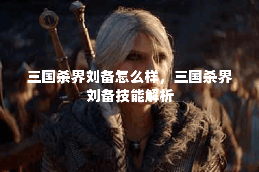 三国杀界刘备怎么样，三国杀界刘备技能解析