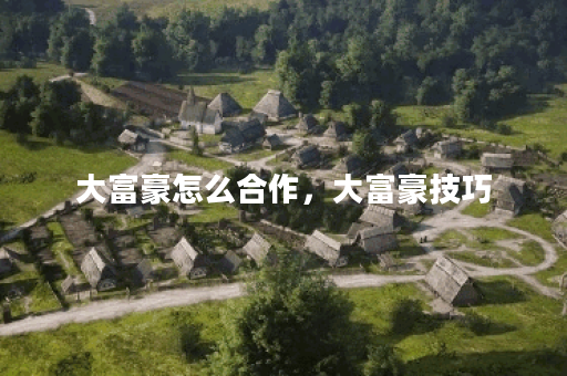 大富豪怎么合作，大富豪技巧