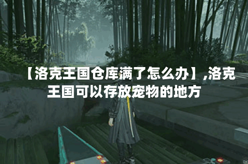 【洛克王国仓库满了怎么办】,洛克王国可以存放宠物的地方