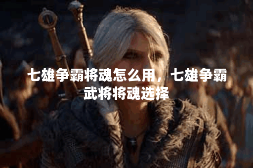 七雄争霸将魂怎么用，七雄争霸武将将魂选择