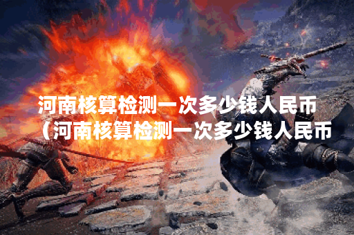 河南核算检测一次多少钱人民币（河南核算检测一次多少钱人民币啊）