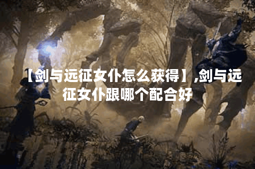 【剑与远征女仆怎么获得】,剑与远征女仆跟哪个配合好