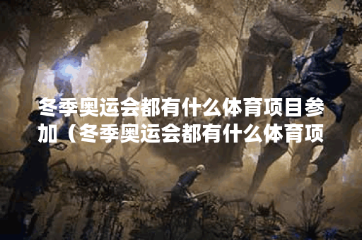 冬季奥运会都有什么体育项目参加（冬季奥运会都有什么体育项目参加的）