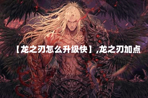 【龙之刃怎么升级快】,龙之刃加点