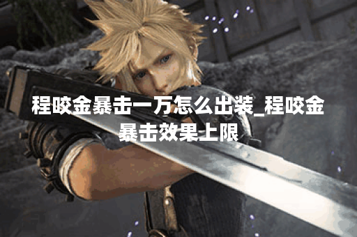 程咬金暴击一万怎么出装_程咬金暴击效果上限