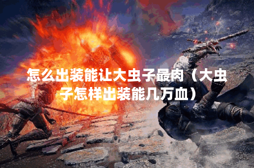怎么出装能让大虫子最肉(大虫子怎样出装能几万血) 怎么出装能让大虫子最肉(大虫子怎样出装能几万血)