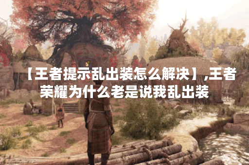 【王者提示乱出装怎么解决】,王者荣耀为什么老是说我乱出装 【王者提示乱出装怎么解决】,王者荣耀为什么老是说我乱出装