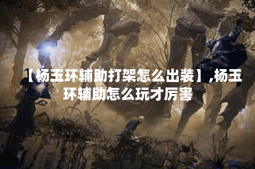 【杨玉环辅助打架怎么出装】,杨玉环辅助怎么玩才厉害