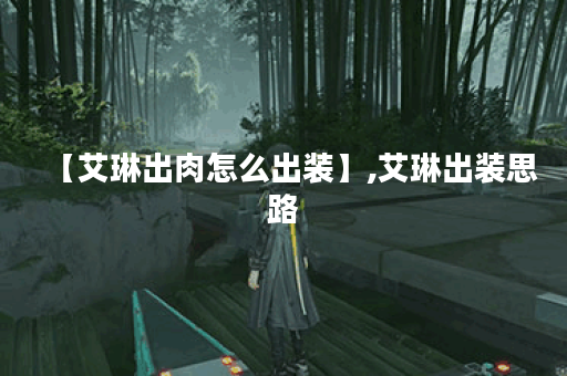 【艾琳出肉怎么出装】,艾琳出装思路