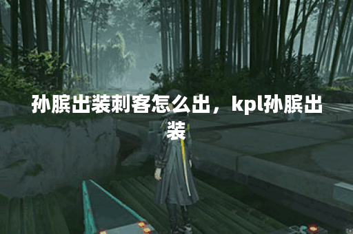 孙膑出装刺客怎么出，kpl孙膑出装