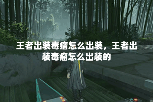 王者出装毒瘤怎么出装，王者出装毒瘤怎么出装的