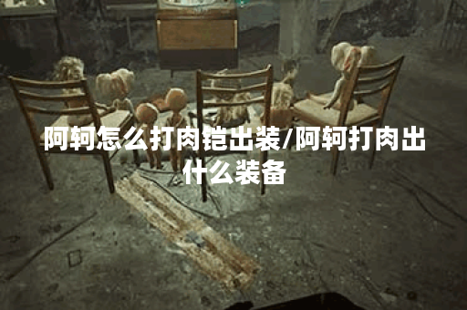 阿轲怎么打肉铠出装/阿轲打肉出什么装备