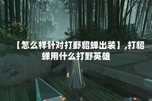 【怎么样针对打野貂蝉出装】,打貂蝉用什么打野英雄