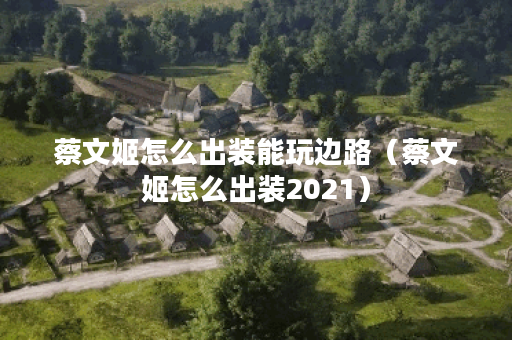 蔡文姬怎么出装能玩边路（蔡文姬怎么出装2021）