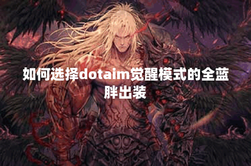 如何选择dotaim觉醒模式的全蓝胖出装？最佳出装推荐是什么？