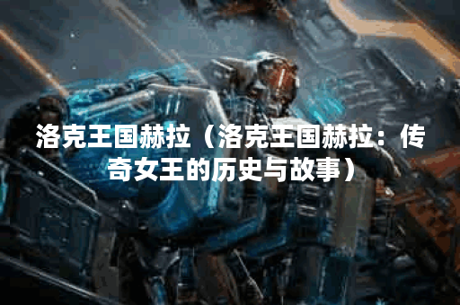 洛克王国赫拉（洛克王国赫拉：传奇女王的历史与故事）