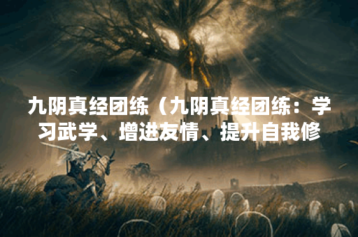 九阴真经团练（九阴真经团练：学习武学、增进友情、提升自我修为的