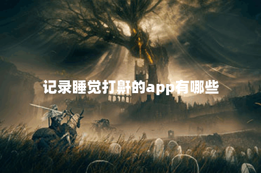 记录睡觉打鼾的app有哪些