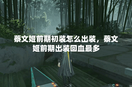 蔡文姬前期初装怎么出装，蔡文姬前期出装回血最多