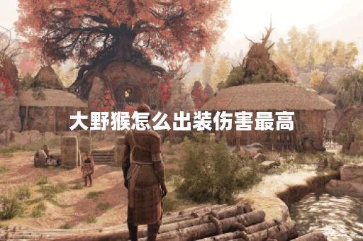 大野猴怎么出装伤害最高
