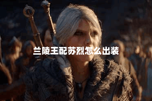 兰陵王配苏烈怎么出装