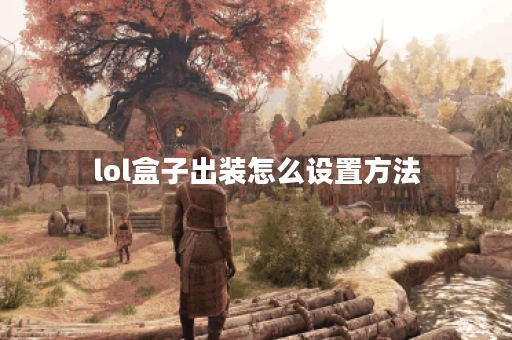 lol盒子出装怎么设置方法