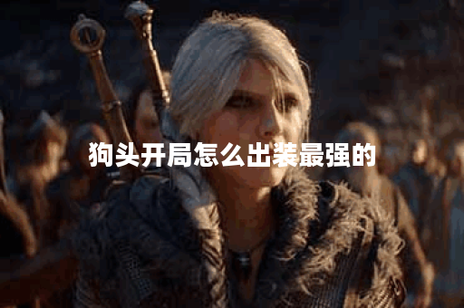 狗头开局怎么出装最强的