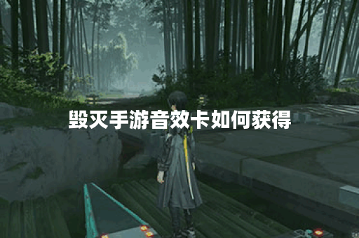 毁灭手游音效卡如何获得