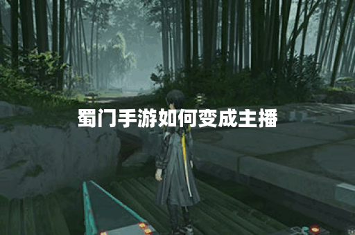 蜀门手游如何变成主播