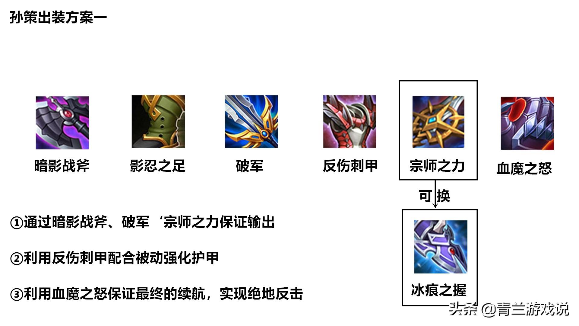 孙策出装有哪些技巧？如何提升伤害输出？