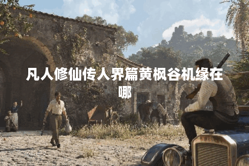 凡人修仙传人界篇黄枫谷机缘在哪