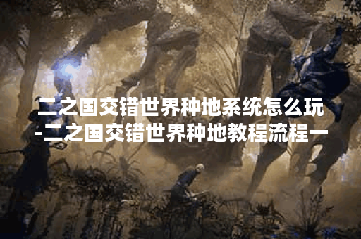 二之国交错世界种地系统怎么玩-二之国交错世界种地教程流程一览