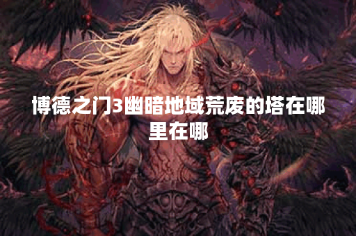 博德之门3幽暗地域荒废的塔在哪里在哪