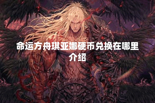 命运方舟琪亚娜硬币兑换在哪里介绍