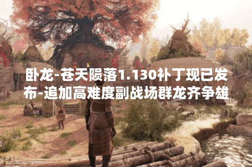 卧龙-苍天陨落1.130补丁现已发布-追加高难度副战场群龙齐争雄