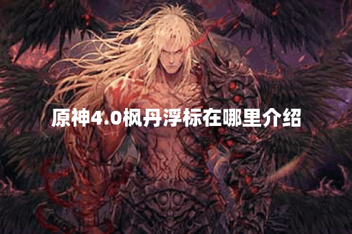 原神4.0枫丹浮标在哪里介绍