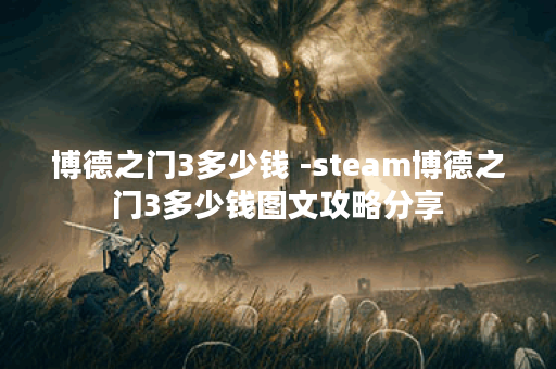 博德之门3多少钱 -steam博德之门3多少钱图文攻略分享