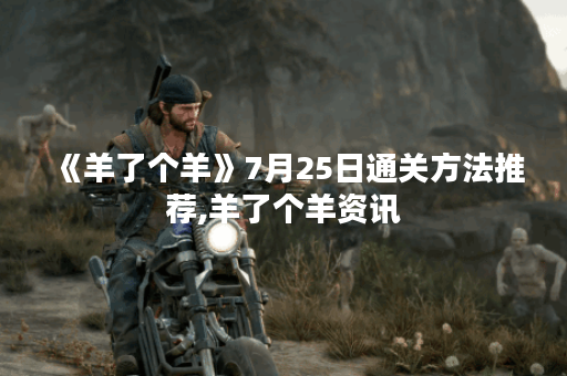 《羊了个羊》7月25日通关方法推荐,羊了个羊资讯