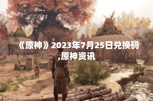 《原神》2023年7月25日兑换码,原神资讯