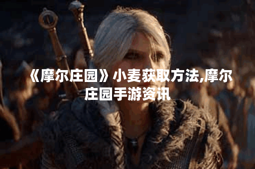 《摩尔庄园》小麦获取方法,摩尔庄园手游资讯