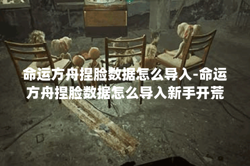 命运方舟捏脸数据怎么导入-命运方舟捏脸数据怎么导入新手开荒攻略