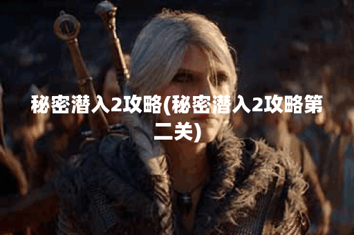 秘密潜入2攻略(秘密潜入2攻略第二关)