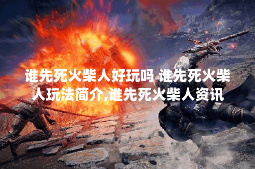 谁先死火柴人好玩吗 谁先死火柴人玩法简介,谁先死火柴人资讯