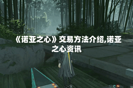 《诺亚之心》交易方法介绍,诺亚之心资讯